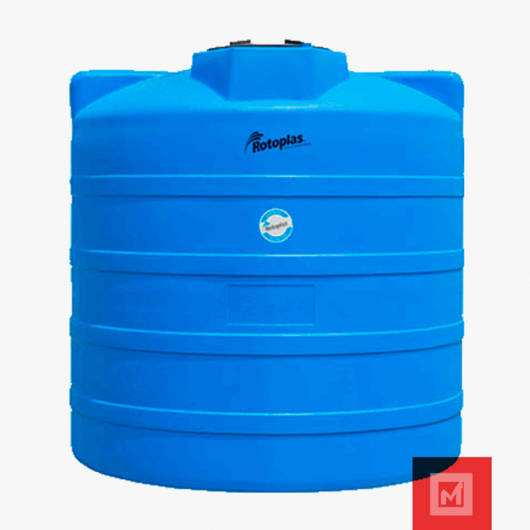 Cisterna Rotoplas Sin Hidrobomba Azul 6,000 Litros